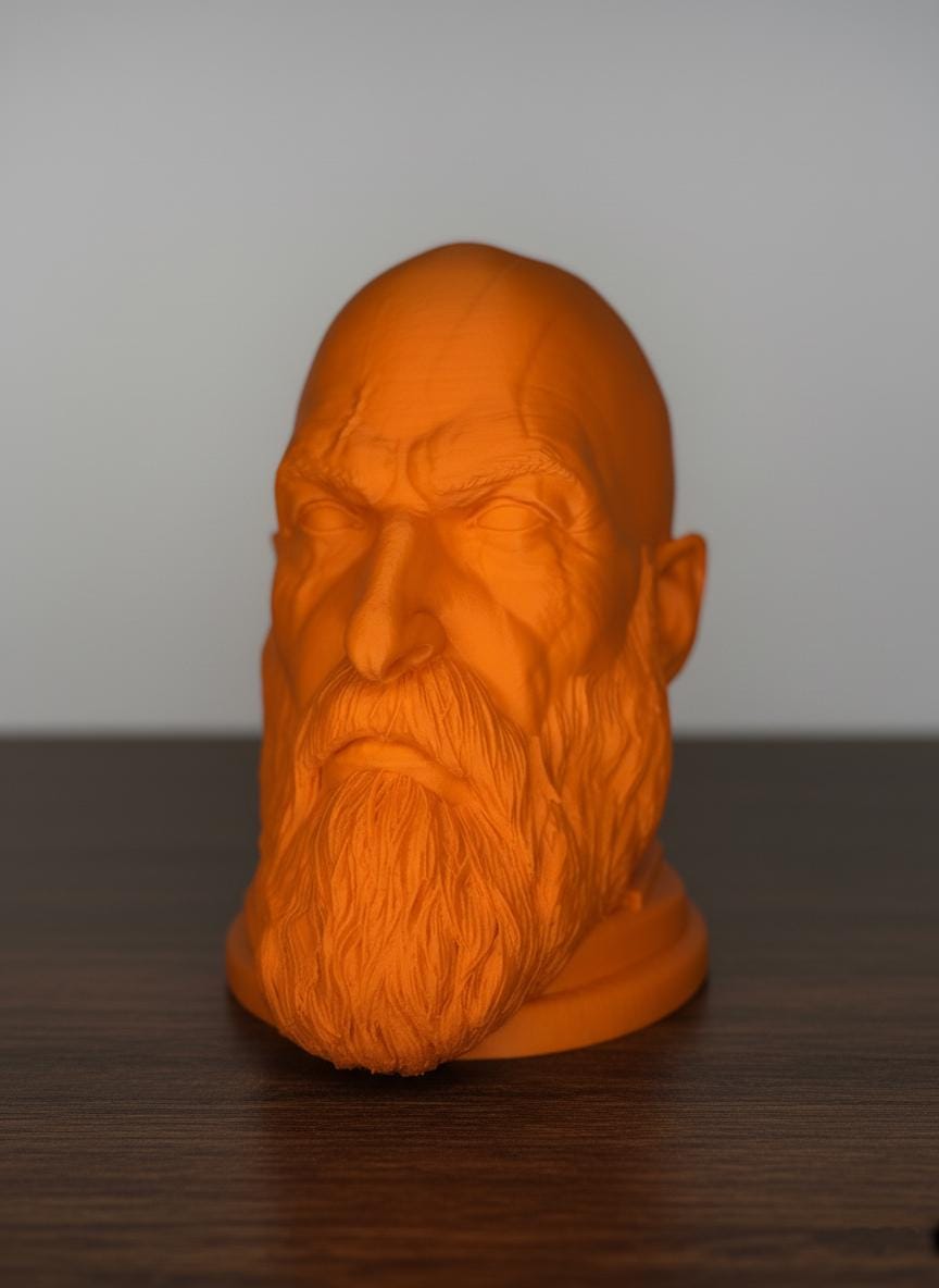 Headphones stand Kratos from God of War