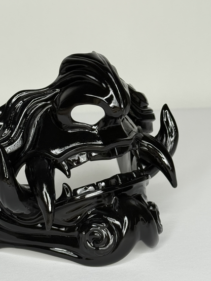 Oni Half-Face Mask 赤鬼 / 黒鬼