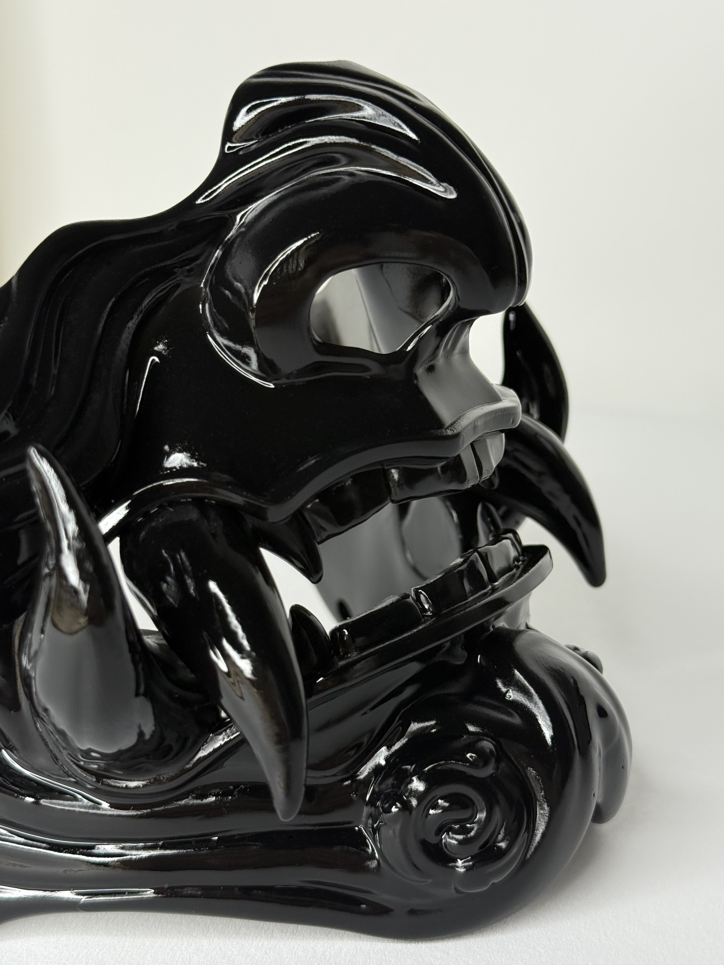 Kuro-Oni Half-Face Mask 黒鬼