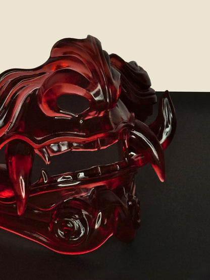 Oni Half-Face Mask 赤鬼 / 黒鬼