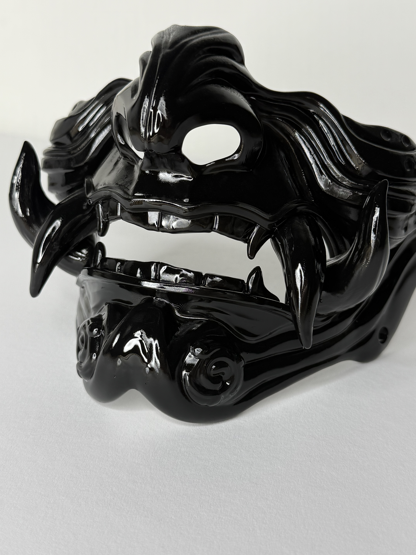 Kuro-Oni Half-Face Mask 黒鬼